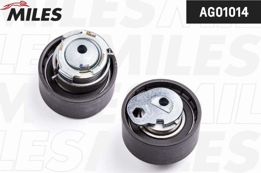 Miles AG01014 - Poulie-tendeur, courroie de distribution droxauto.com