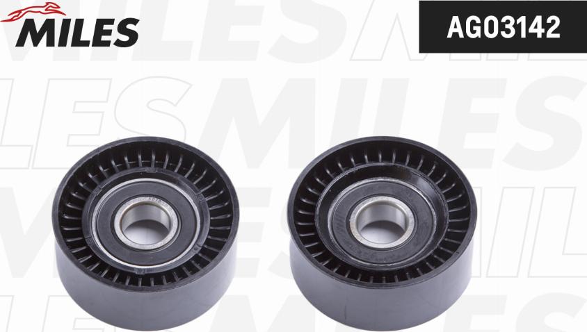 Miles AG03142 - Tendeur de courroie, courroie trapézoïdale à nervures droxauto.com