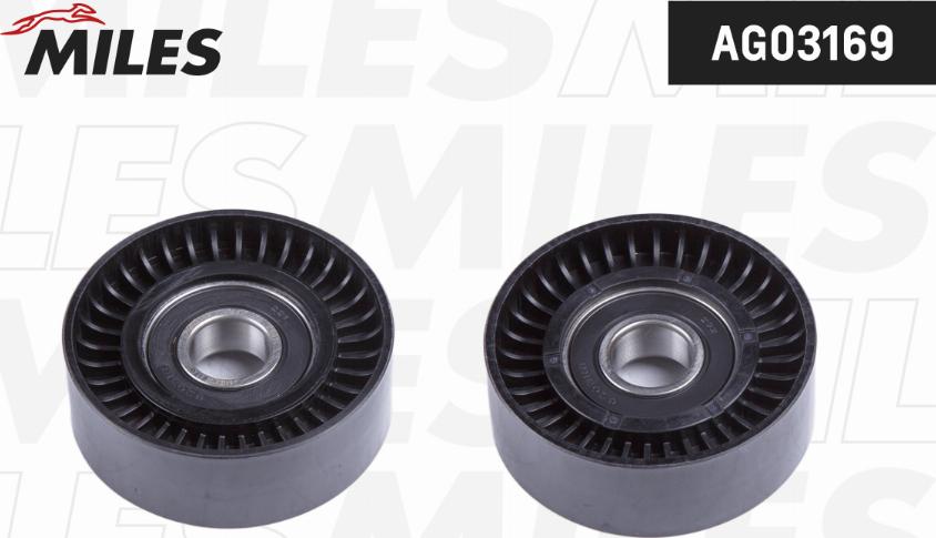 Miles AG03169 - Tendeur de courroie, courroie trapézoïdale à nervures droxauto.com
