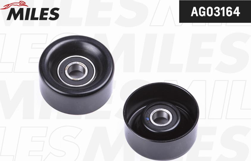 Miles AG03164 - Tendeur de courroie, courroie trapézoïdale à nervures droxauto.com