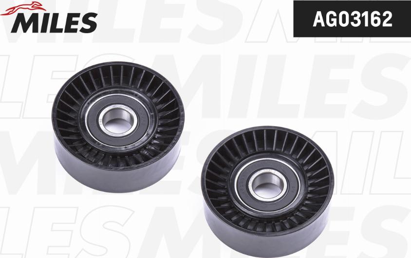 Miles AG03162 - Tendeur de courroie, courroie trapézoïdale à nervures droxauto.com