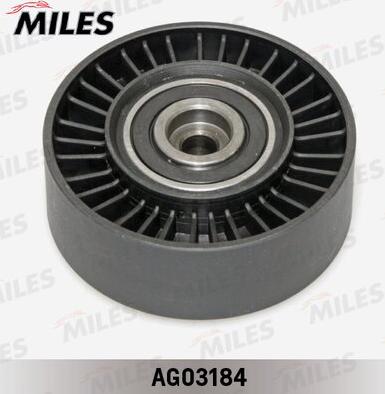 Miles AG03184 - Tendeur de courroie, courroie trapézoïdale à nervures droxauto.com