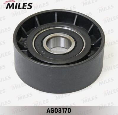 Miles AG03170 - Tendeur de courroie, courroie trapézoïdale à nervures droxauto.com