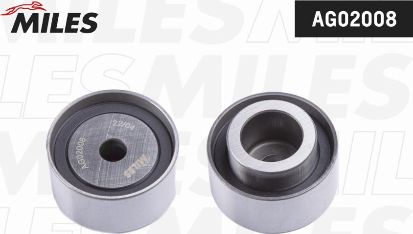 Miles AG02008 - Poulie renvoi / transmission, courroie de distribution droxauto.com
