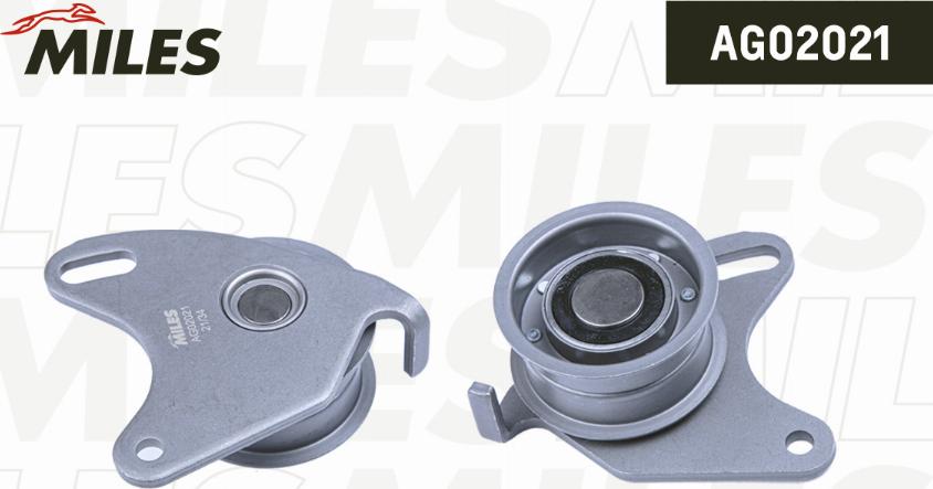 Miles AG02021 - Poulie-tendeur, courroie de distribution droxauto.com