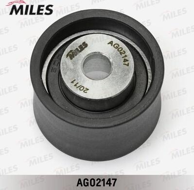 Miles AG02147 - Poulie renvoi / transmission, courroie de distribution droxauto.com