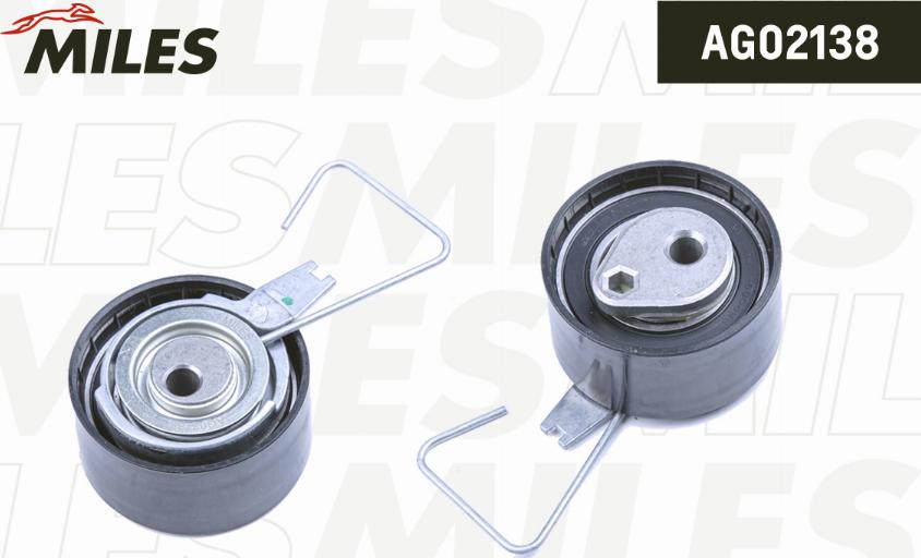 Miles AG02138 - Poulie-tendeur, courroie de distribution droxauto.com