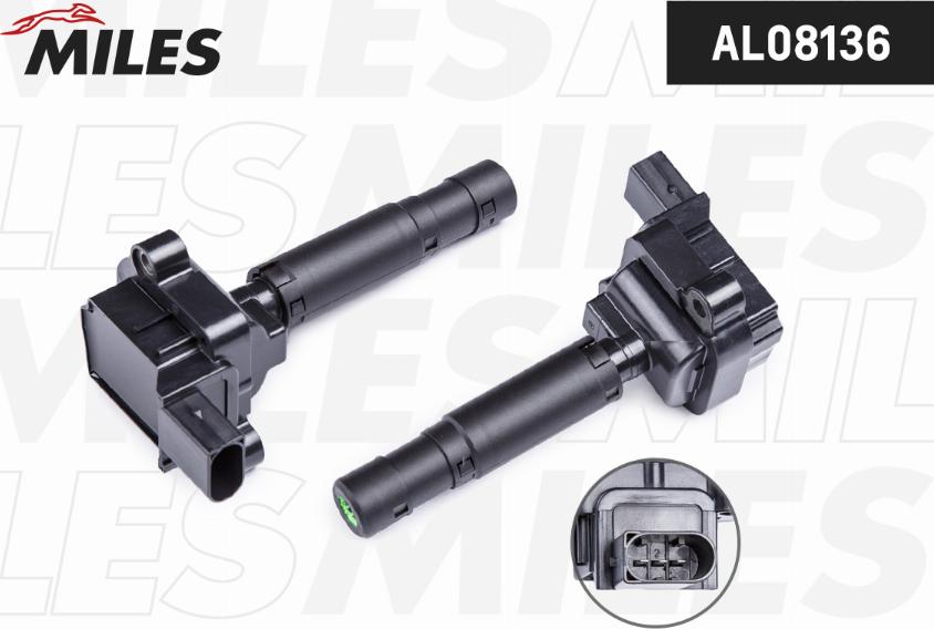 Miles AL08136 - Bobine d'allumage droxauto.com
