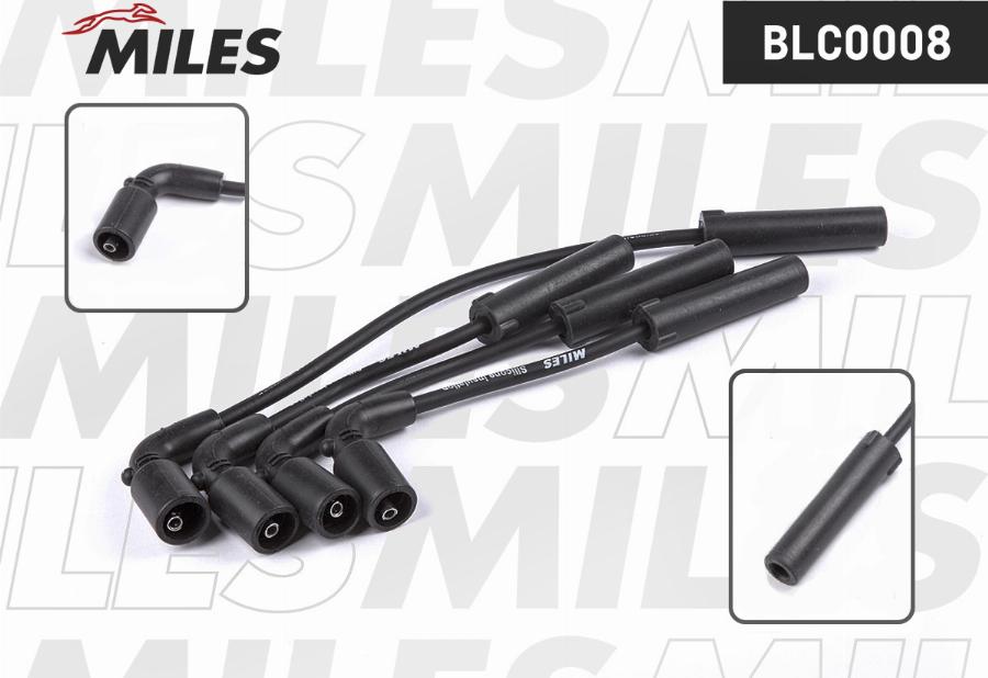 Miles BLC0008 - Kit de câbles d'allumage droxauto.com