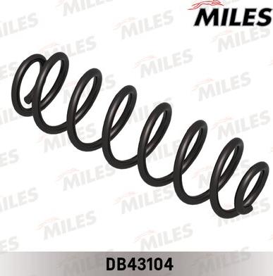 Miles DB43104 - Ressort de suspension droxauto.com
