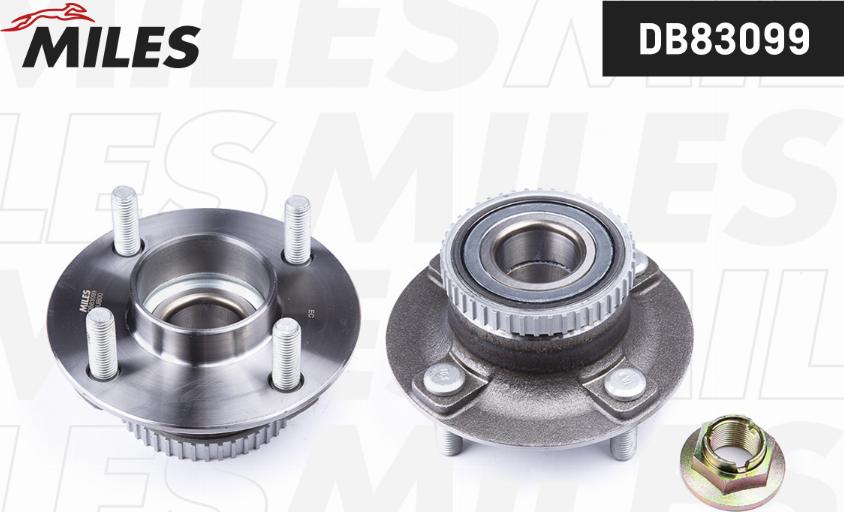 Miles DB83099 - Kit de roulements de roue droxauto.com