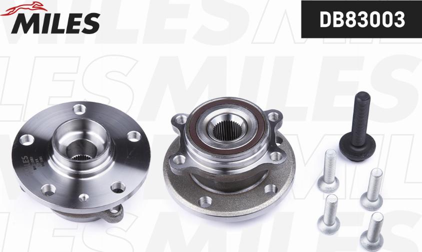 Miles DB83003 - Kit de roulements de roue droxauto.com
