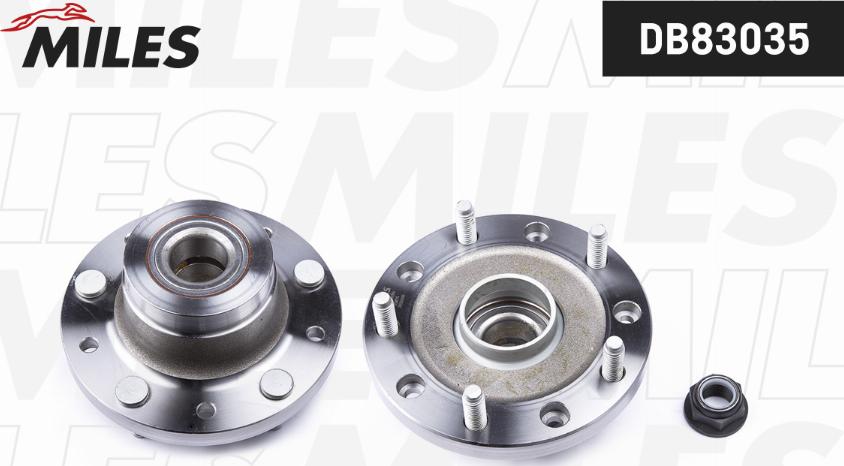 Miles DB83035 - Moyeu de roue droxauto.com