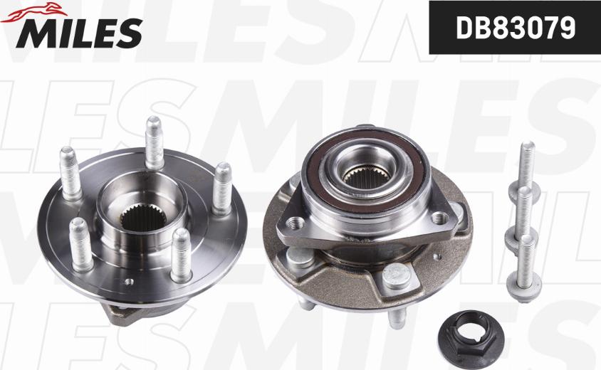 Miles DB83079 - Kit de roulements de roue droxauto.com