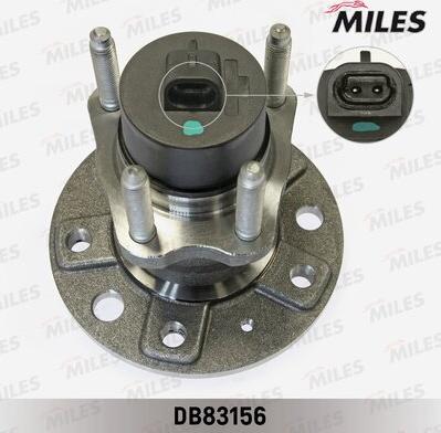 Miles DB83156 - Kit de roulements de roue droxauto.com
