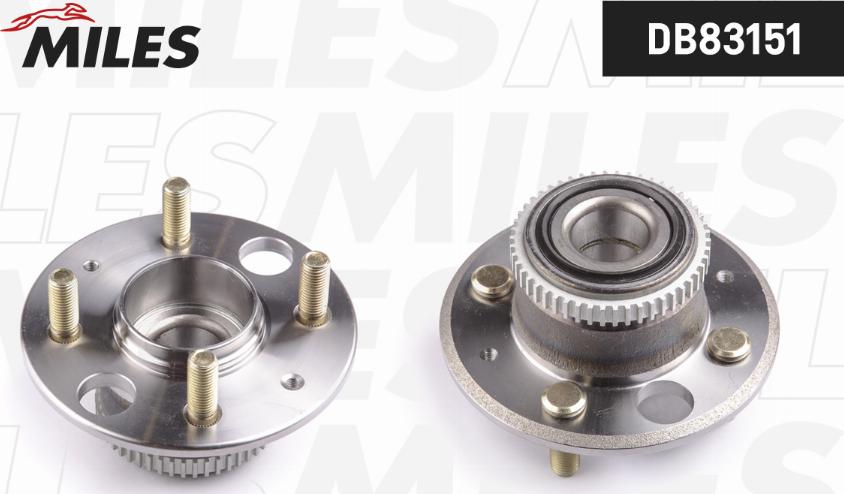 Miles DB83151 - Kit de roulements de roue droxauto.com