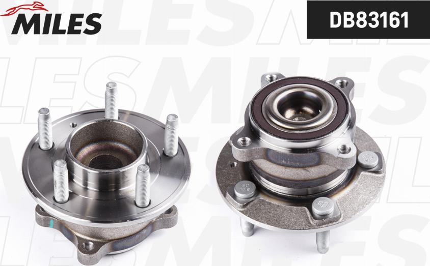 Miles DB83161 - Kit de roulements de roue droxauto.com