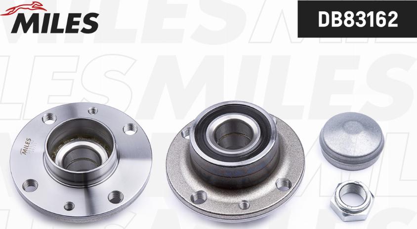 Miles DB83162 - Kit de roulements de roue droxauto.com