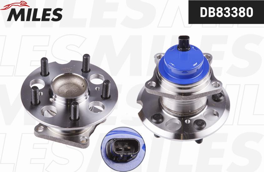 Miles DB83380 - Moyeu de roue droxauto.com