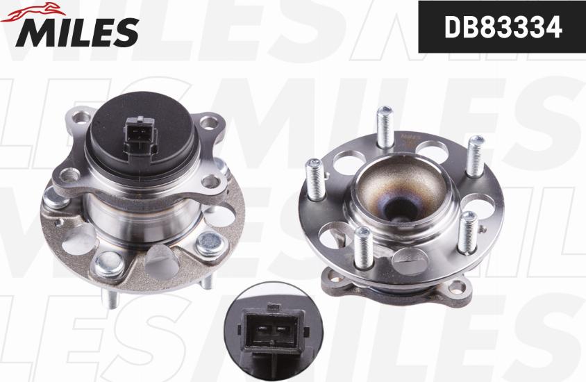 Miles DB83334 - Moyeu de roue droxauto.com