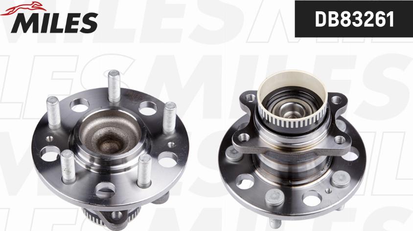 Miles DB83261 - Moyeu de roue droxauto.com