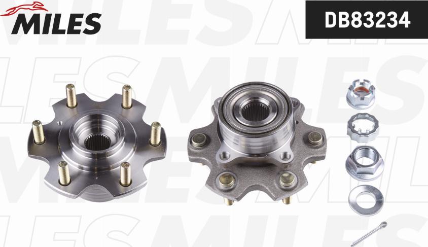 Miles DB83234 - Kit de roulements de roue droxauto.com