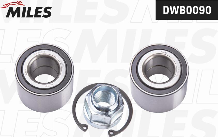 Miles DWB0090 - Kit de roulements de roue droxauto.com
