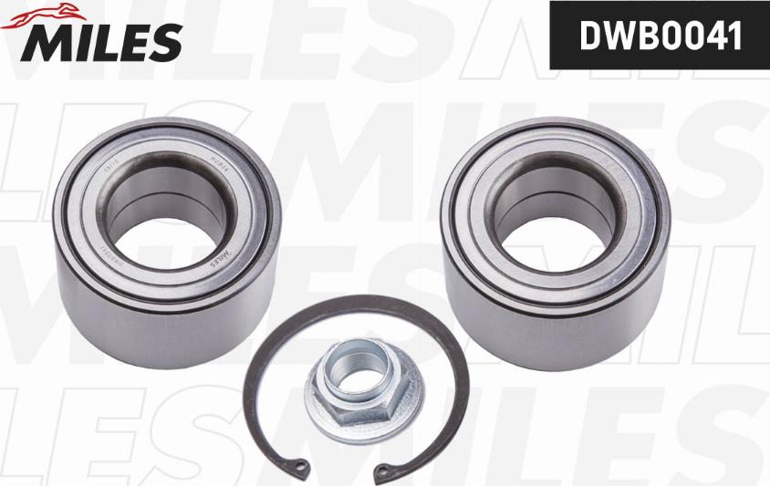 Miles DWB0041 - Kit de roulements de roue droxauto.com