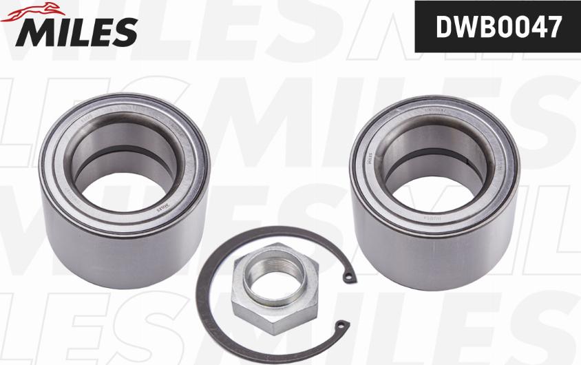 Miles DWB0047 - Kit de roulements de roue droxauto.com