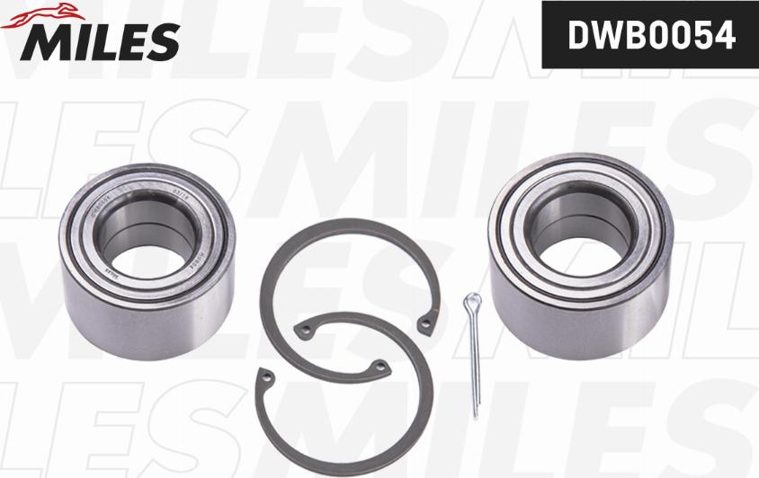 Miles DWB0054 - Kit de roulements de roue droxauto.com
