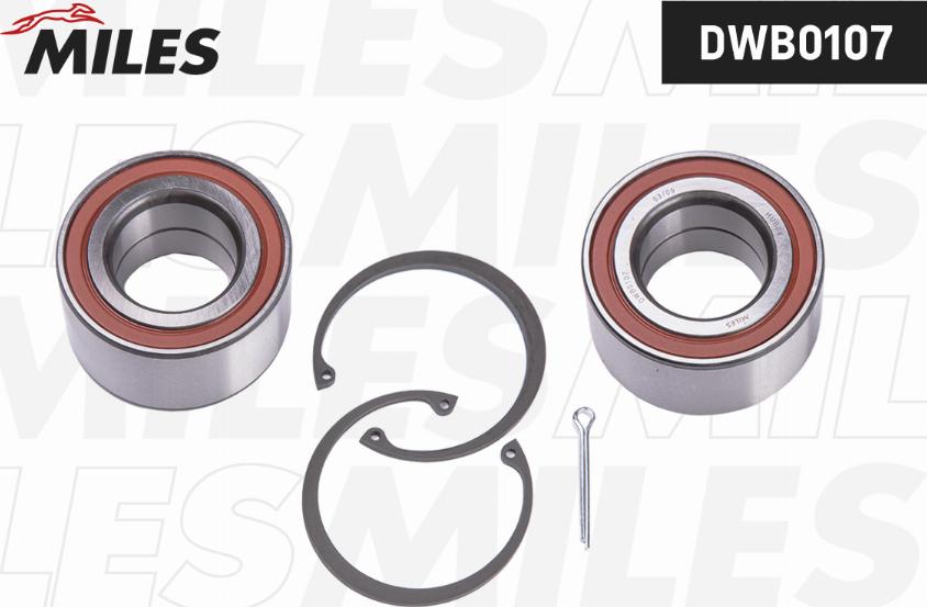 Miles DWB0107 - Kit de roulements de roue droxauto.com