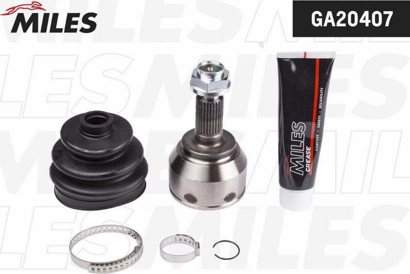 Miles GA20407 - Jeu de joints, arbre de transmission droxauto.com
