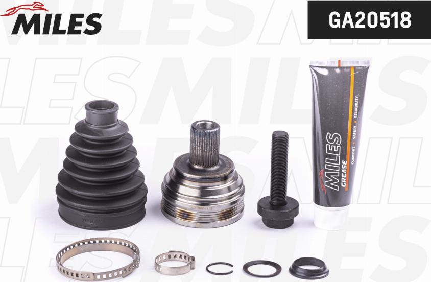 Miles GA20518 - Jeu de joints, arbre de transmission droxauto.com