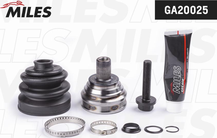 Miles GA20025 - Jeu de joints, arbre de transmission droxauto.com