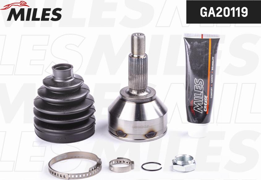 Miles GA20119 - Jeu de joints, arbre de transmission droxauto.com