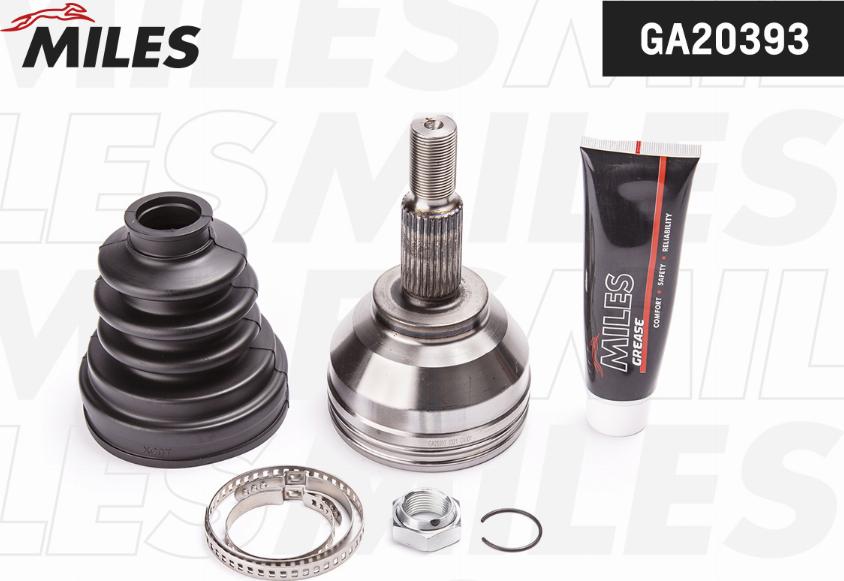 Miles GA20393 - Jeu de joints, arbre de transmission droxauto.com