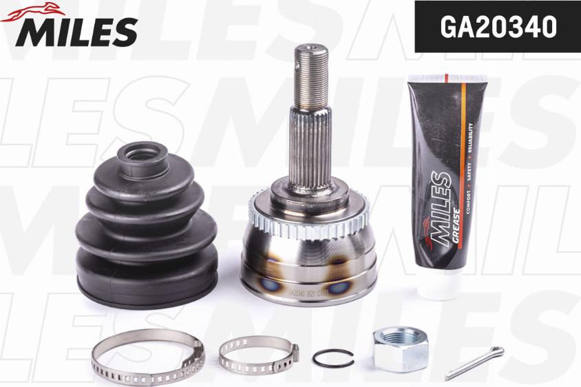 Miles GA20340 - Jeu de joints, arbre de transmission droxauto.com