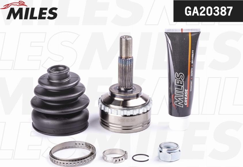 Miles GA20387 - Jeu de joints, arbre de transmission droxauto.com