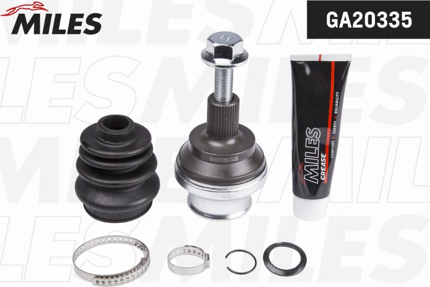 Miles GA20335 - Jeu de joints, arbre de transmission droxauto.com