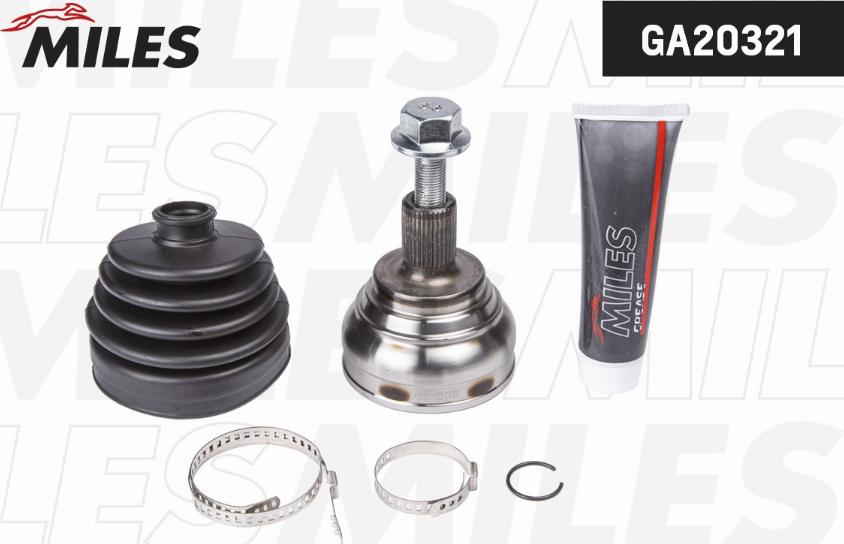 Miles GA20321 - Jeu de joints, arbre de transmission droxauto.com