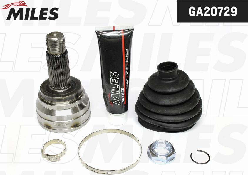 Miles GA20729 - Jeu de joints, arbre de transmission droxauto.com