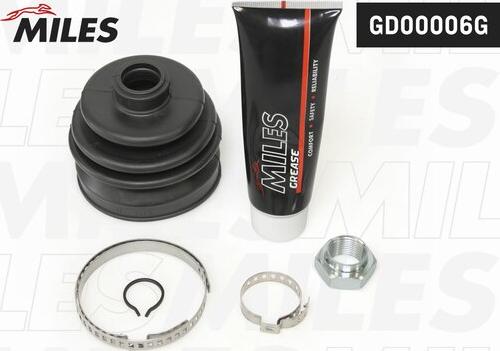 Miles GD00006G - Joint-soufflet, arbre de commande droxauto.com