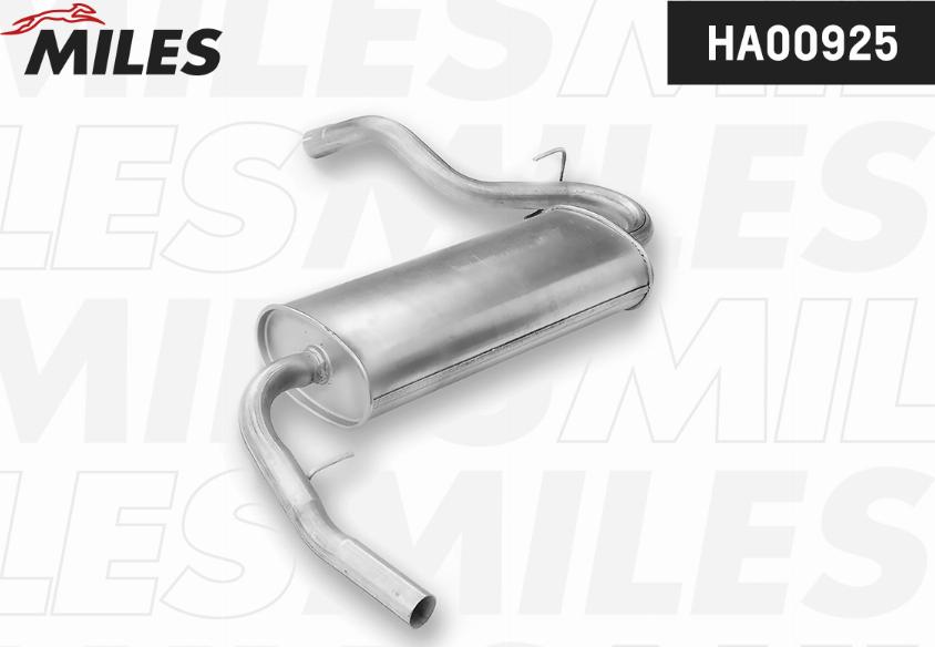 Miles HA00925 - Silencieux arrière droxauto.com