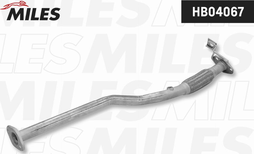 Miles HB04067 - Tuyau d'échappement droxauto.com
