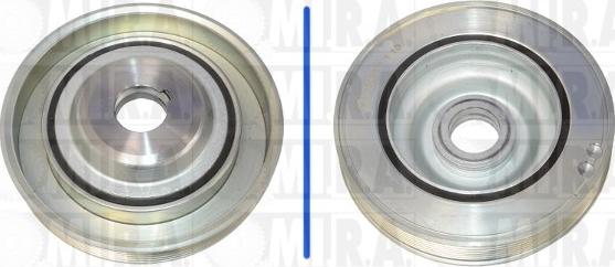 MI.R.A. 17/3006 - Poulie, vilebrequin droxauto.com