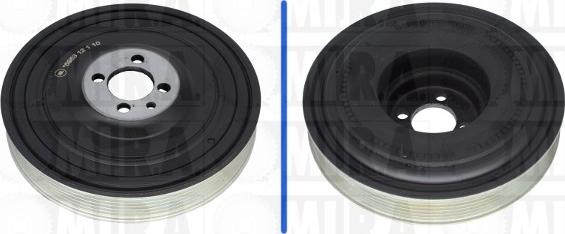 MI.R.A. 17/3016 - Poulie, vilebrequin droxauto.com