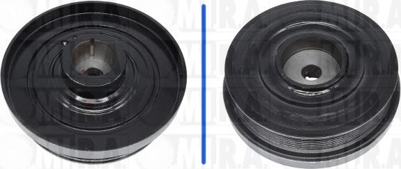 MI.R.A. 17/3023 - Poulie, vilebrequin droxauto.com