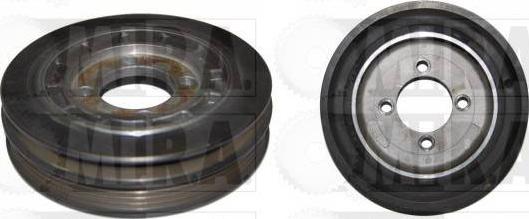 MI.R.A. 17/2542 - Poulie, vilebrequin droxauto.com