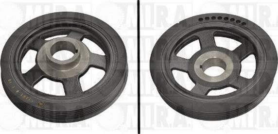 MI.R.A. 17/2800 - Poulie, vilebrequin droxauto.com