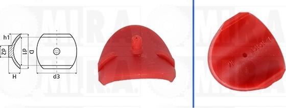 MI.R.A. 36/1440 - Douille, arbre de direction droxauto.com